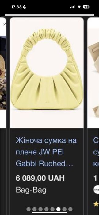 Сумка JW Pei Gabbi hobo