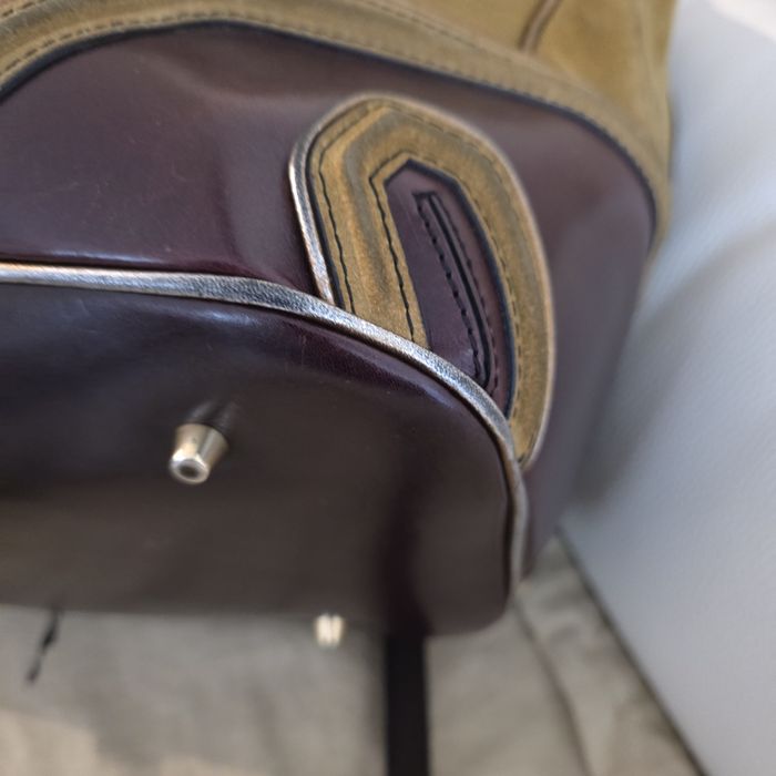 Piękna oryginalna torebka Burberry Prorsum skóra duża