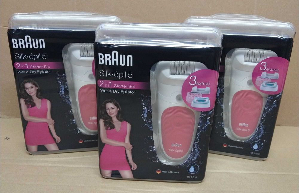 Depilator BRAUN Silk-Epil 5 + nakładki  Wyprzedaż -50%
