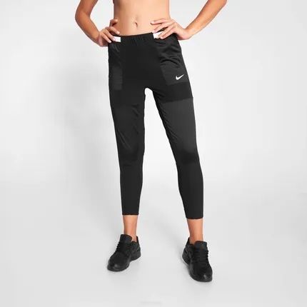 NIKE Rebel 7/8 (M) женские спортивные штаны оригинал лосины леггинсы ч