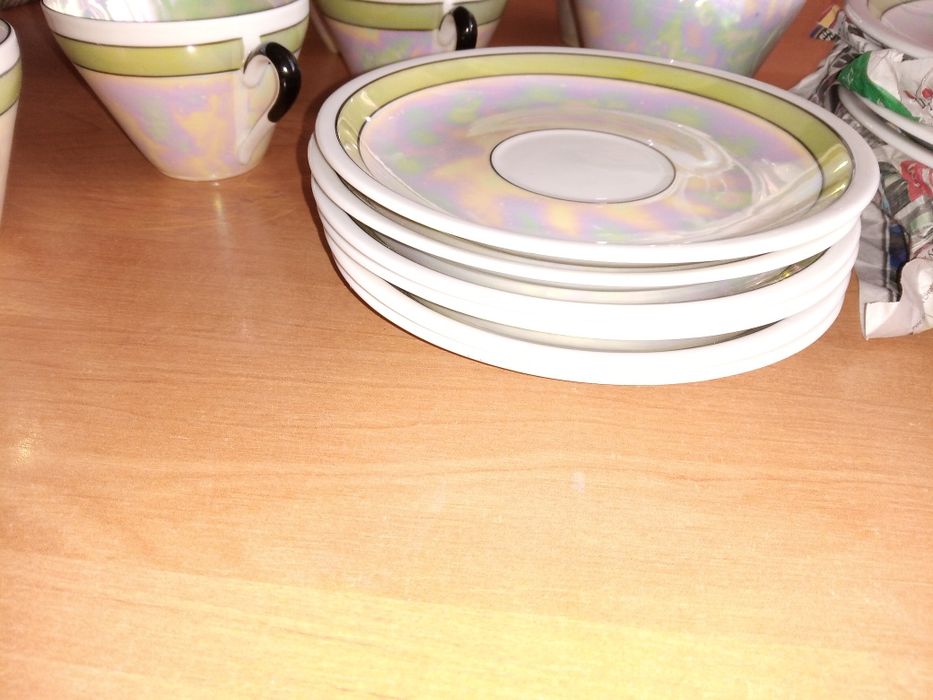 Porcelana PRL serwis kawowy