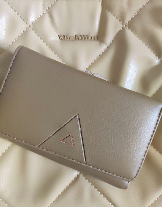 Сумка Velina Fabbiano оливковая, кошелек