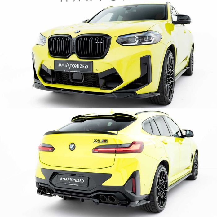 Тюнинг обвес BMW X4M F98 (2021+) сплиттер губа пороги диффузор спойлер