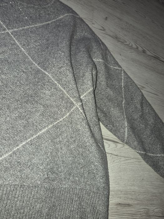 Sweter w romby z kryształkami mohito xs