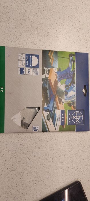 Tarcza 210x30 60 zębów lux tools