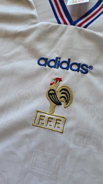 Camisola França Retro Adidas 1996