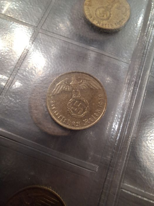 Moeda Alemanha – 5 reichspfennig 1937, 1938, 1939