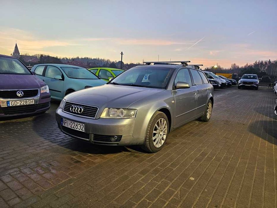 Audi A4 B6/2003r/1.8turbo/benzyna gaz/163KM/opony zimowe/atest 2032
