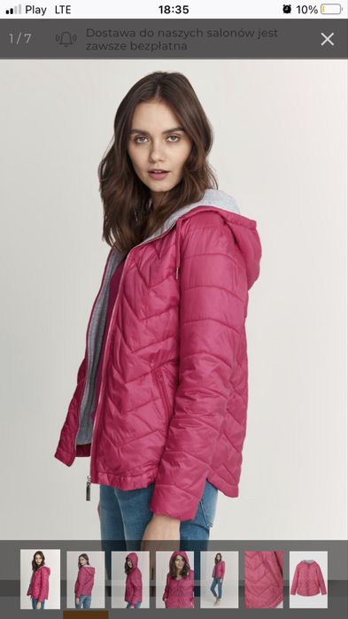 Kurtka Tatuum 36 fuksja