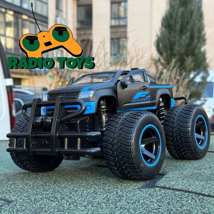 Джип на радиоуправлении Protector Monster Truck синий | Монстр-трак