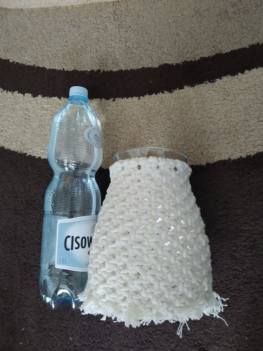 Wazony szklane makrama