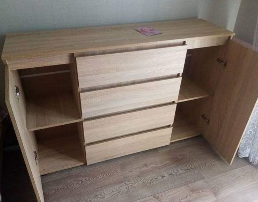 Акция . Комоды в наличии. Без ручек.