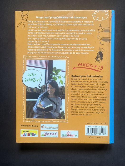Książka Malina szał-dziewczyna Katarzyna Pakosińska