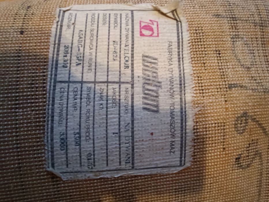 Dywan i chodnik wełniany zadbanyWeltom