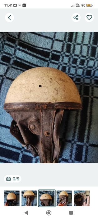 Kask z czasów PRL Nitron