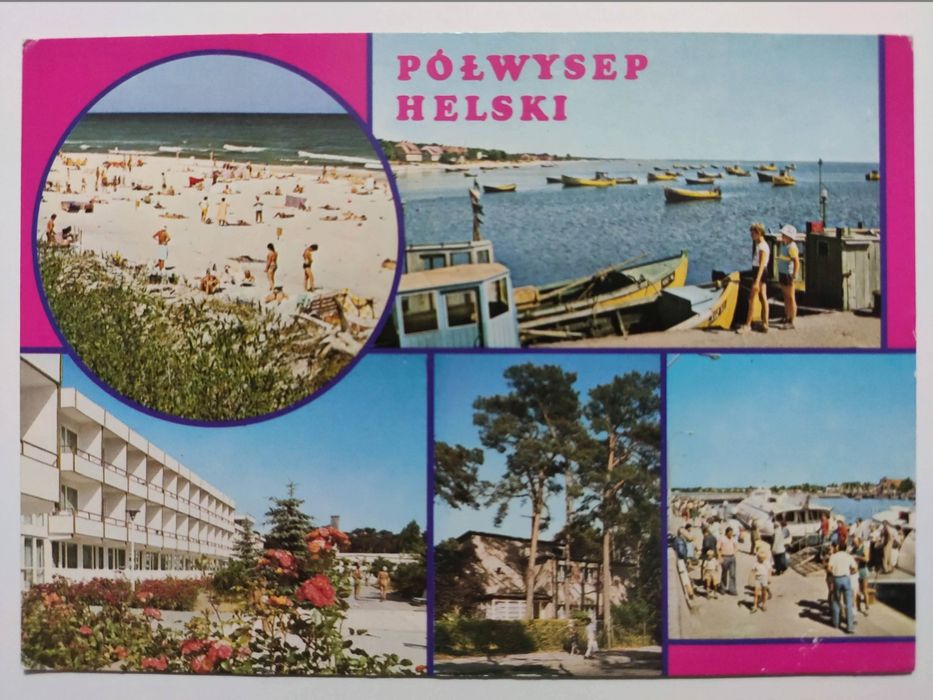 Płw. Helski. Jastarnia Kolaż 5 Zdjęć
