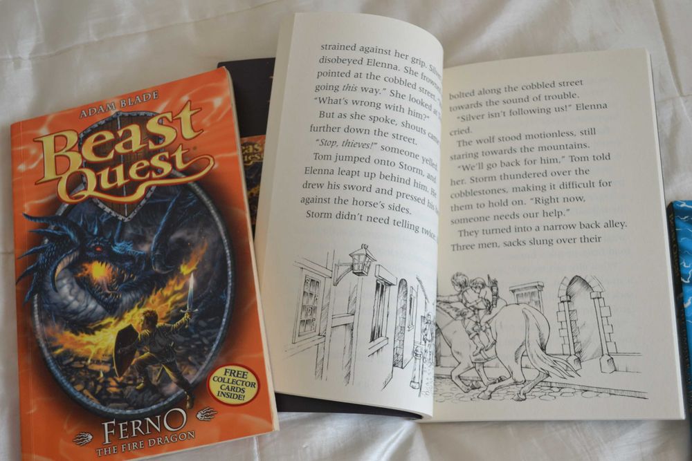 Beast Quest 3 książki z serii