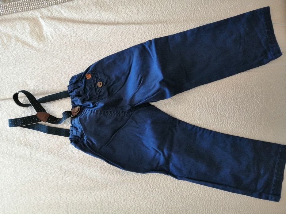 Calça de menino azul marinho 18meses