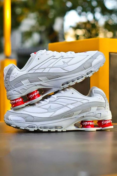 Мужские кроссовки Nike Shox Ride 2 SP x Supreme. Размеры 40-45