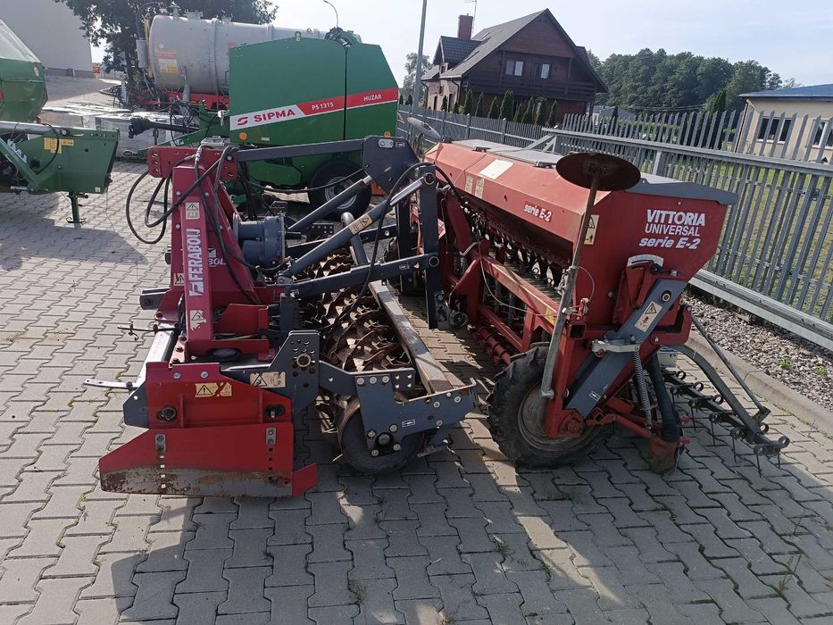 Agregat uprawowo siewny 3m FERABOLI AMAZONE D9