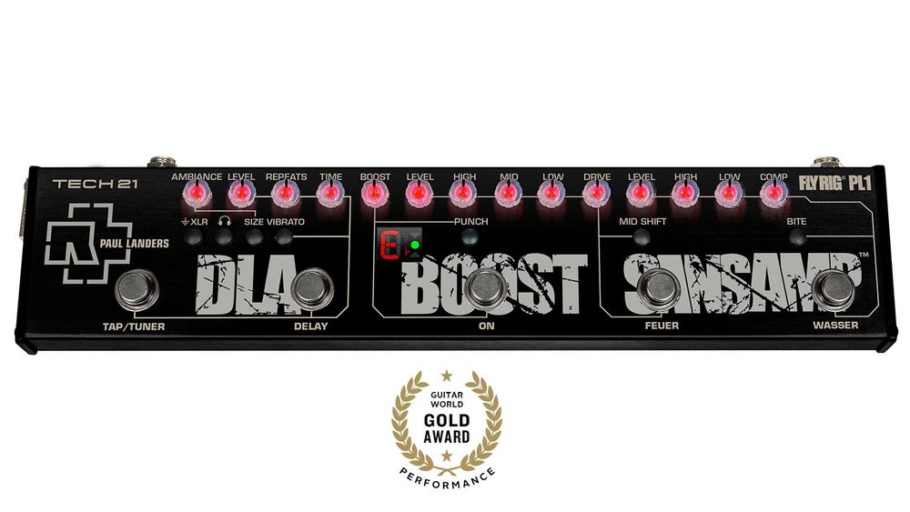 Fly rig Paul Landers -  tech 21 - NOVO