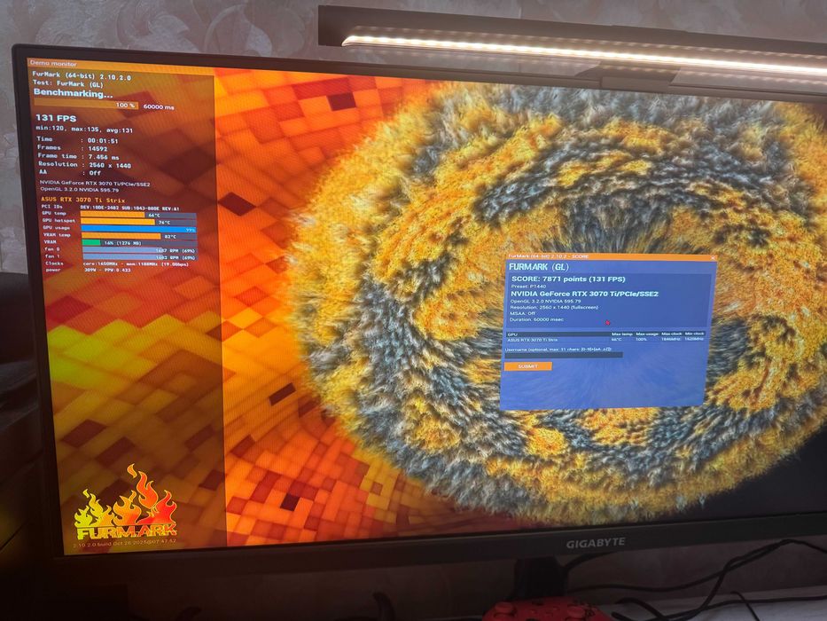 ПК i9-12900KF 32GB DDR5 OЗУ Asus ROG STRIX RTX 3070ti