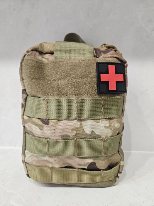 Аптечка медична першої допомоги укомплектована, сумка аптечка тактична