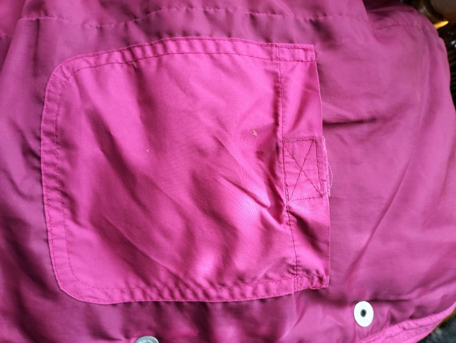 Ocieplacz z kapturem w kolorze fuksji; GAP; rozmiar L