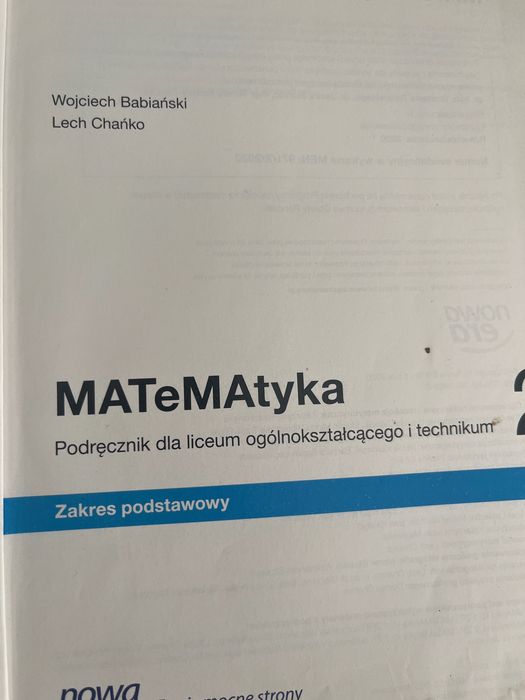 Podręcznik do matematyki