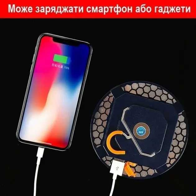 Акумуляторна LED лампа, кемпінговий ліхтар 7200 mAh, лед світильник