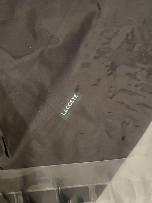 Chapéu bucket M Lacoste azul escuro novo e original