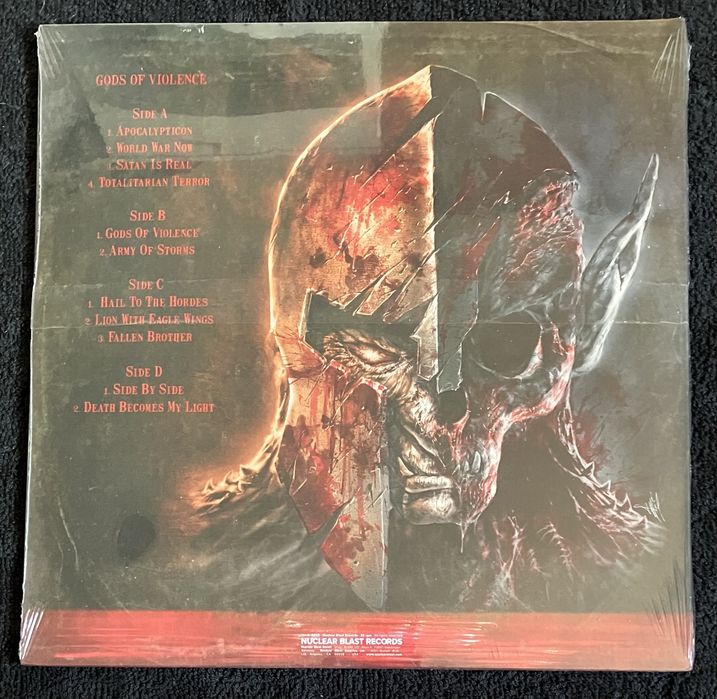 Kreator - Gods of Violence LP transparent red vinyl
