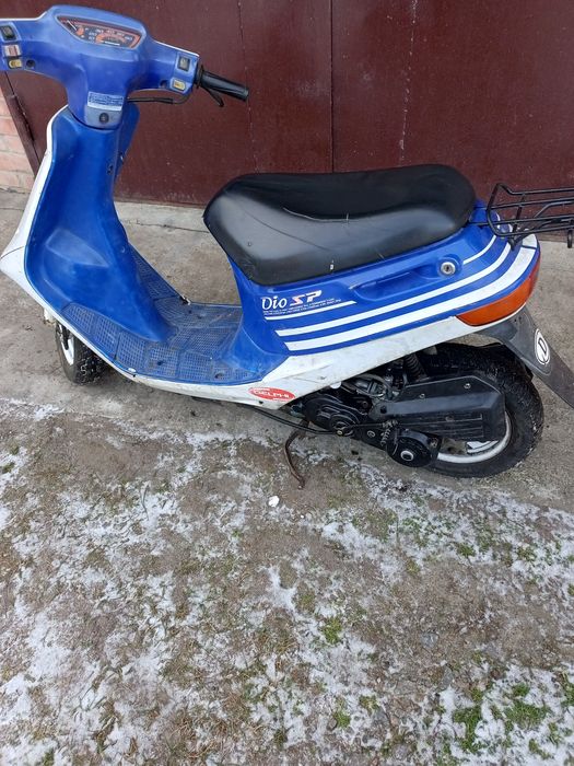 Хонда Дио на ходу