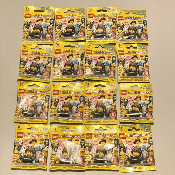 Lego Minifiguras Séries Completas 8804,8805,8827,71001,71007