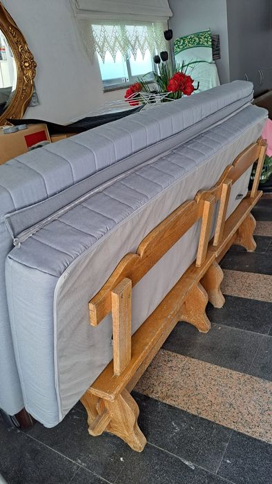 Sofa cama IKEA cinza