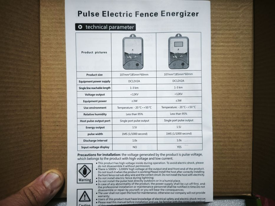 Cerca elétrica para contenção de animais