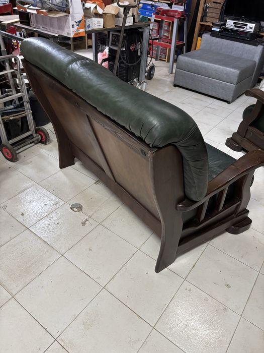 Sofa Vintage em couro Divani e divani