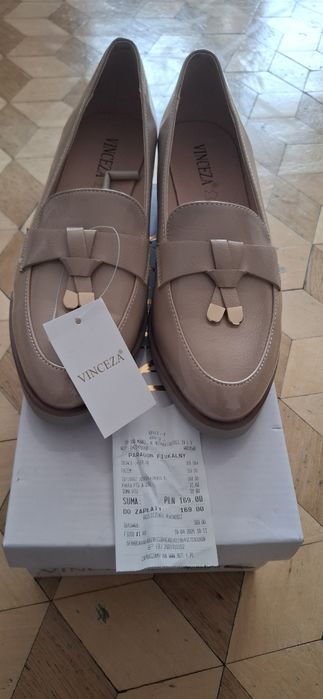 Półbuty na koturnie r..39