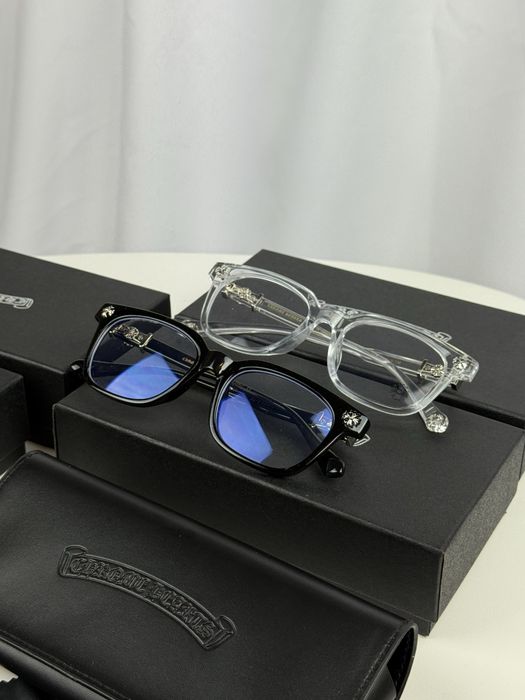 Окуляри Chrome Hearts прозорі 1Очки Хром Хартс