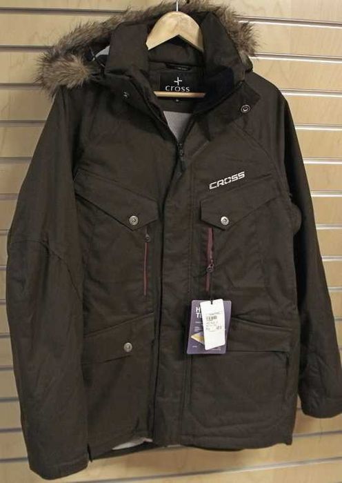 Спортивная, лыжная куртка, демисезон-зима Cross Sportswear, р.М/≈178см
