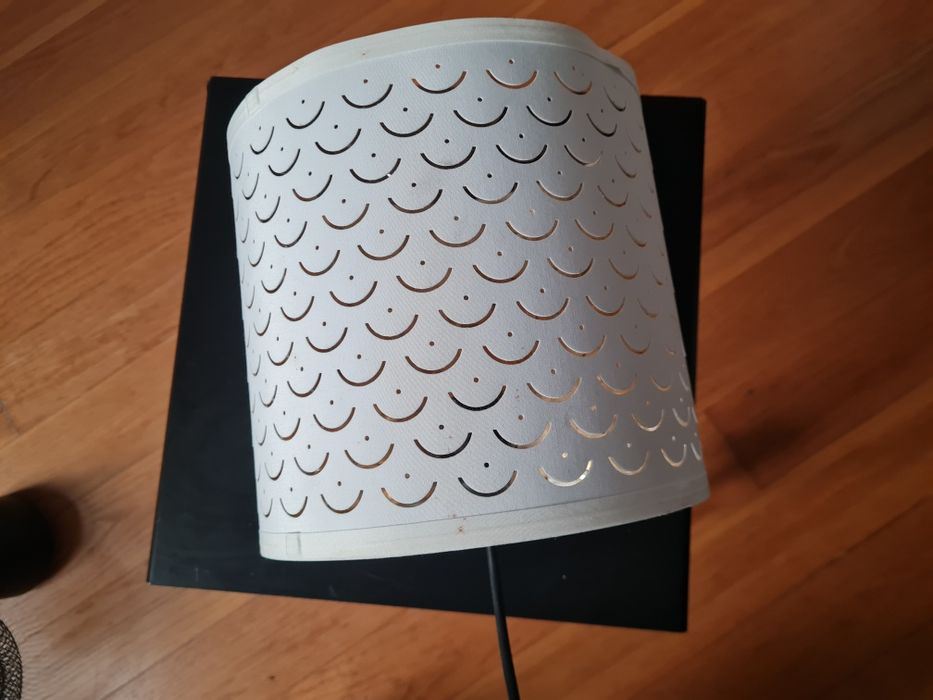 Candeeiro  teto IKEA NYMÖ branco