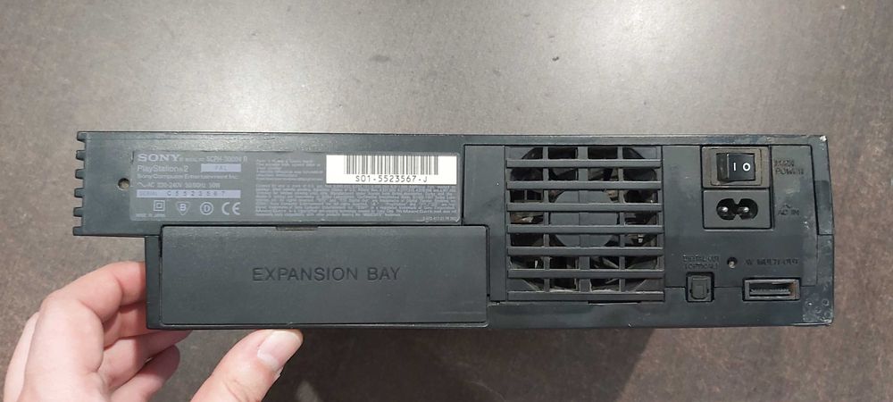 Consola Sony Playstation 2 PS2 Black Phat Fat Avariada