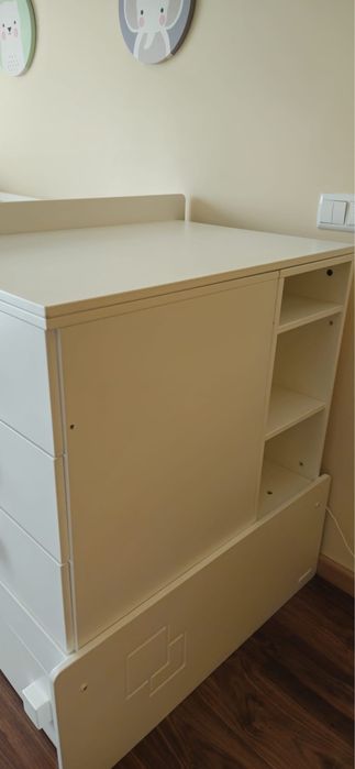 Cama combi branca trama