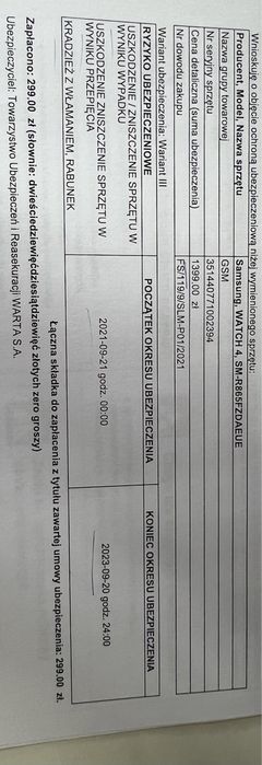 Galaxy watch 4 zegarek smartwatch samsung lte