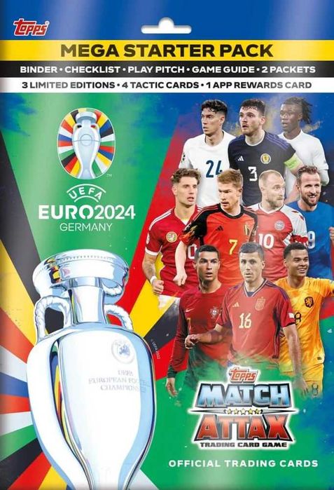 Cartas Match Attax UEFA Euro 2024