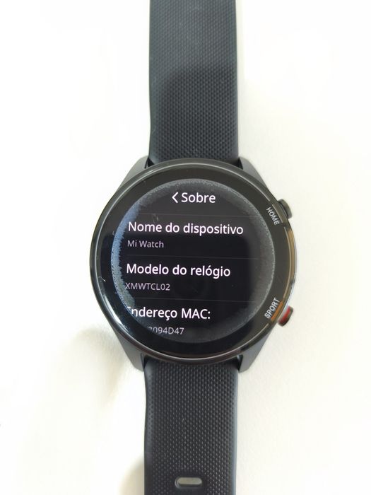 Smartwatch Xiaomi Mi Watch (XMWTCL02)- Preto