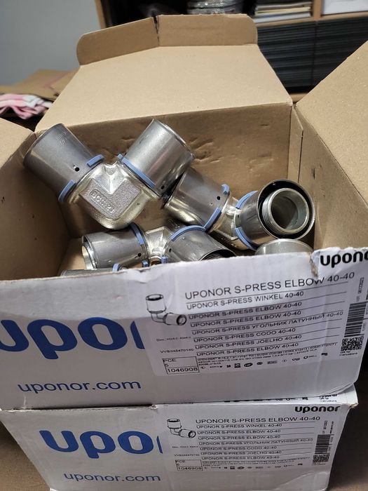 Kształtki Uponor s-press nowe