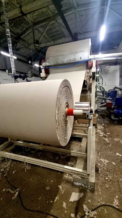 Завод для переработки макулатуры и производства туалетной бумаги