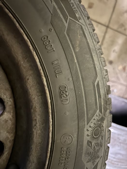 Opony zimowe BARUM 155/80r13 caloroczne wielosezon 6.5 mm