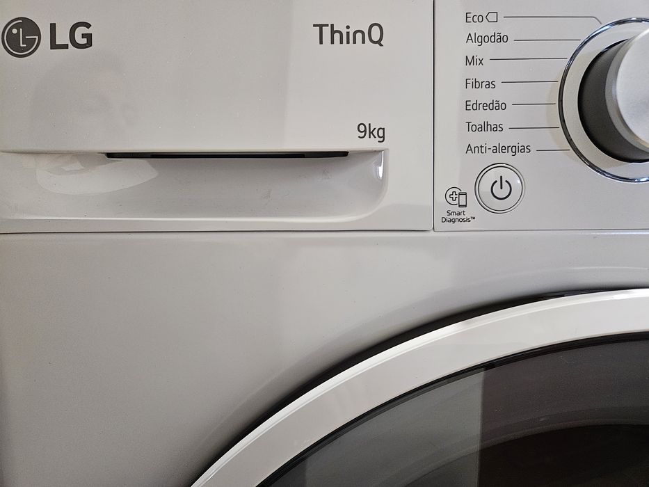 Máquina de Secar Roupa Lg 9Kg - Bomba Calor - Nova c/garantia